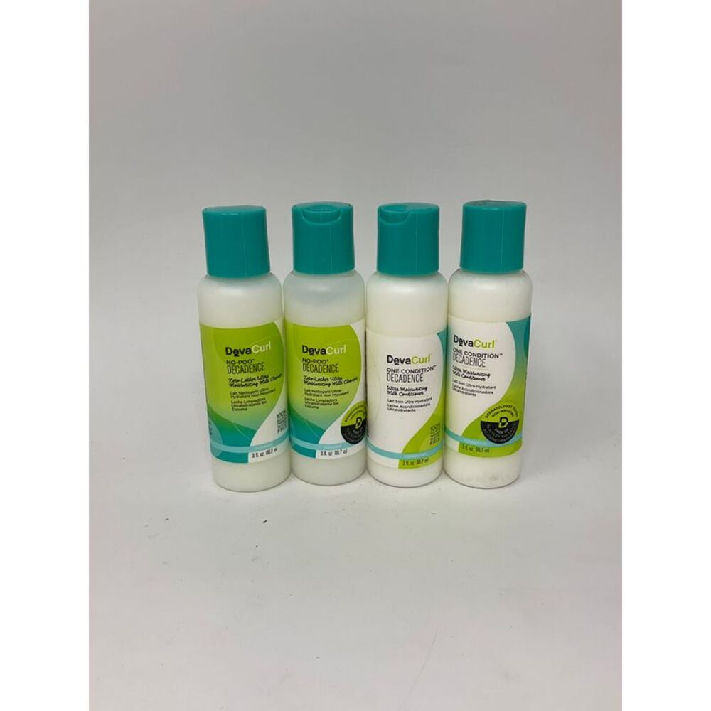Deva Curl KIT#6 Curls Duo: Travel Decadence 2 Sh+ 2 Con 3 oz Each 4 pcs